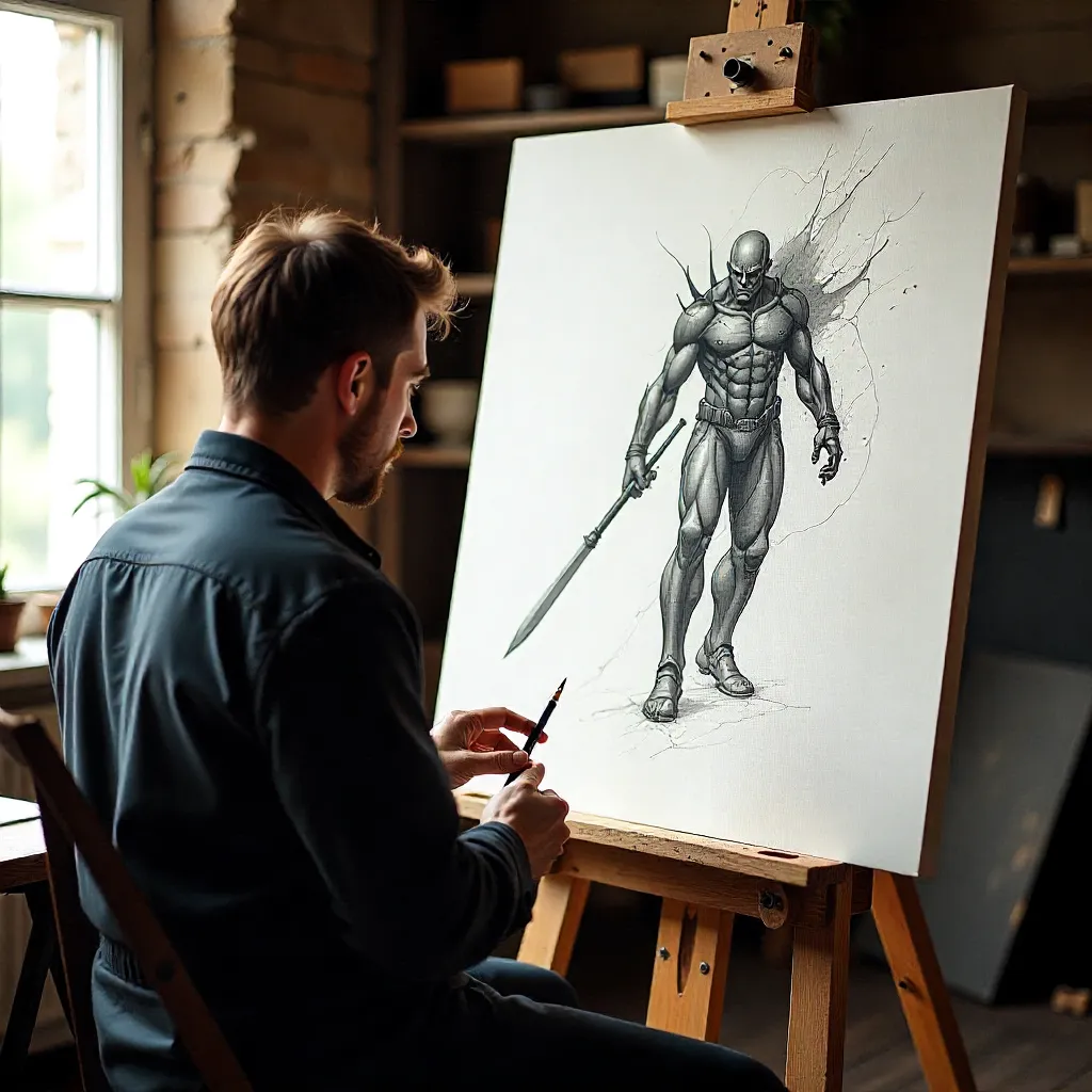 Konstverk och produkter